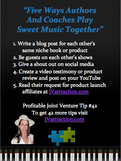 5 Ways Authors And Coaches Can Play Sweet Music
